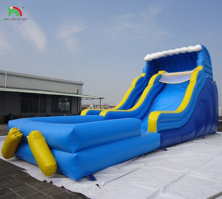 Commercial Inflatable Bouncers Jumping Castles With Pool And Slide Combo Inflatable