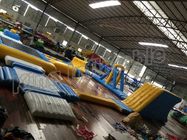 Giant Inflatable Water Parks , Inflatable Aqua Park Equipment  For Adults And Kids