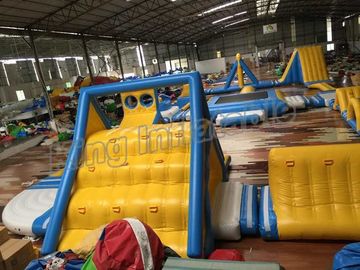 Giant Inflatable Water Parks , Inflatable Aqua Park Equipment  For Adults And Kids