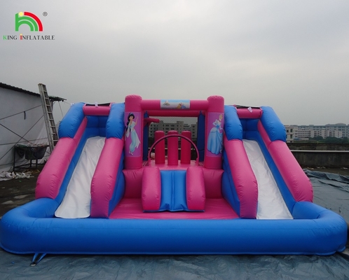 Hot Sale Inflatable Water Slide Double Lane Inflatable Water Slide with Detachable Pool for Sale