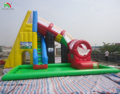 Customized Commercial Castle Kids Inflatable Playground Trampoline Water Slide Jumping Combo Bouncer