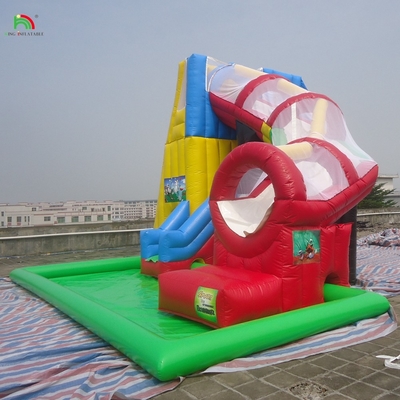 Customized Commercial Castle Kids Inflatable Playground Trampoline Water Slide Jumping Combo Bouncer