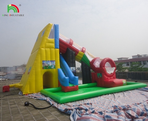 Customized Commercial Castle Kids Inflatable Playground Trampoline Water Slide Jumping Combo Bouncer