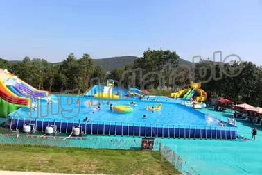 Popular Inflatable Water Activities , Amusement Water Parks With CE Certificate