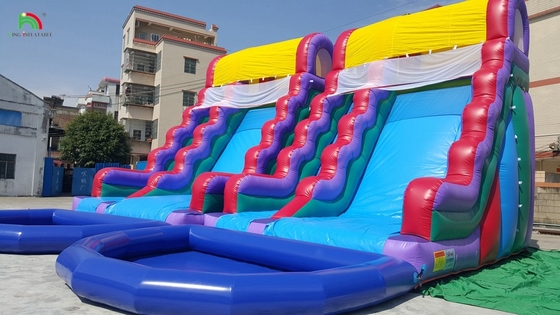 Customized Outdoor Waterpark Slides Amusement Playground Equipment Comercial Water Slides for Kids
