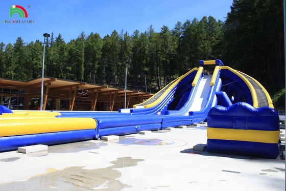 High Quality Giant Adults 3 Lane Trippo Water Slide Inflatable Commercial
