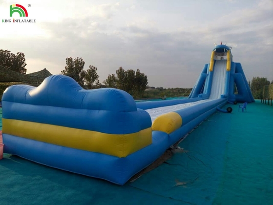 Outdoor Commercial Giant Inflatable Slide, Inflatable Water Slide For Sale