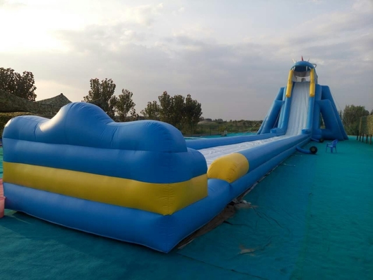 Outdoor Commercial Giant Inflatable Slide, Inflatable Water Slide For Sale