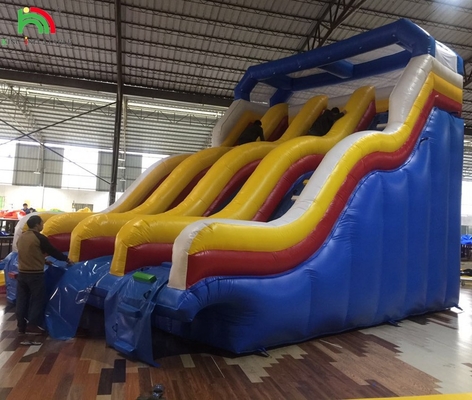 Inflatable Dry Slide Outdoor Bouncy Inflatable Water Slides For Pool Inflatable Slides For Water Park