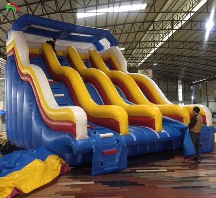 Inflatable Dry Slide Outdoor Bouncy Inflatable Water Slides For Pool Inflatable Slides For Water Park
