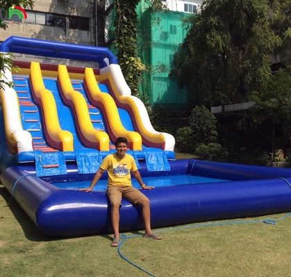 Inflatable Dry Slide Outdoor Bouncy Inflatable Water Slides For Pool Inflatable Slides For Water Park
