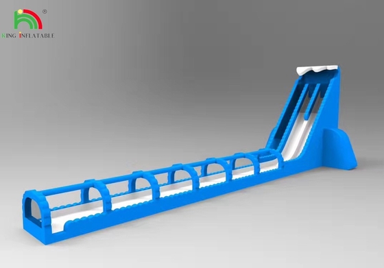 China Commercial Extra Long Inflatable Water Slides For Adult