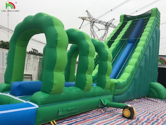 Giant Water Slide Inflatable Commercial Inflatable Water Slide with Pool