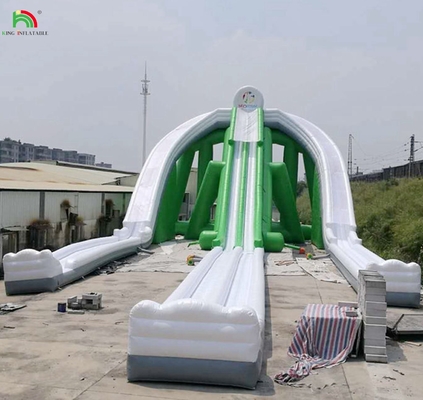 Super Triple Slide Inflatable Water Slide Outdoor Children's Water Park Commercial Blow Up Water Slides