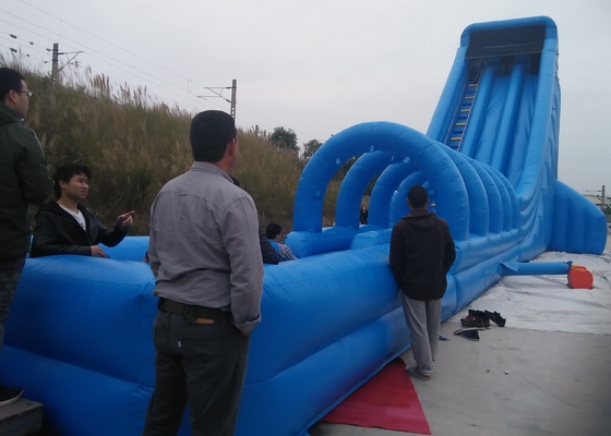 Customized Adult Size Inflatable Water Park Equipment Blow Up Water Slides