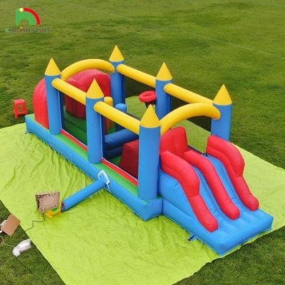 Kids Inflatable Obstacle Course Inflatable Jumping Bounce Obstacled Inflatable Course Obstacle Game