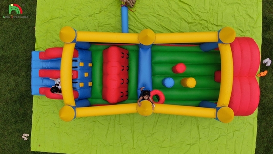 Kids Inflatable Obstacle Course Inflatable Jumping Bounce Obstacled Inflatable Course Obstacle Game