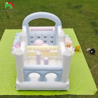 Inflatable Bouncer Combo Obstacle Course Bounce Castle House With Slides Ball Pit Climbing Blower