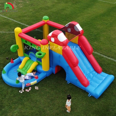 Commercial Inflatable Bounce House Kids Obstacle Bouncy Castle For Outdoor Indoor ﻿