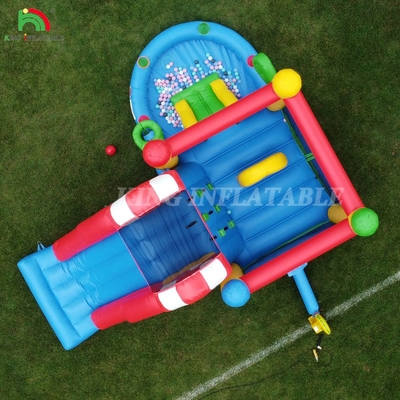 Commercial Inflatable Bounce House Kids Obstacle Bouncy Castle For Outdoor Indoor ﻿