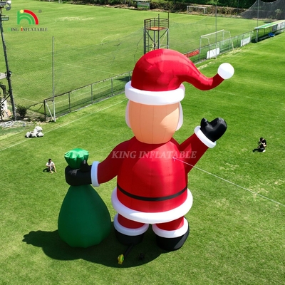20ft 26ft 33ft 40ft Christmas Inflatable Santa For Outdoor Lawn Yard Xmas Party Decoration