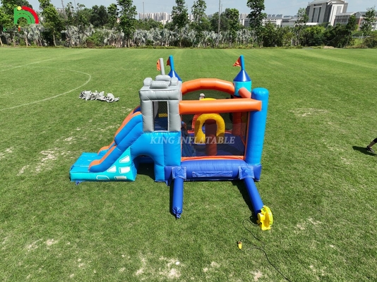 Commercial Inflatable Bounce Combo House Jumping Castle With Slides & Ball Pit Inflatable Jumping Bouncy Castle For Kids