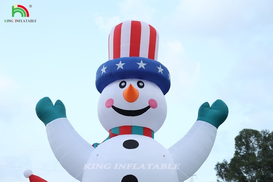 26/33FT Outdoor Christmas Snowman Inflatable Giant Inflatable Snowman With Blower For Christmas Holiday Indoor Outdoor Party Garden Yard Decoration