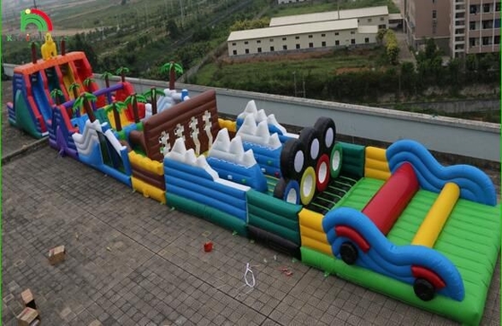 Commercial Outdoor Inflatable Obstacle Course Challenges Adult Inflatable Obstacle Courses Bounce House Party Games