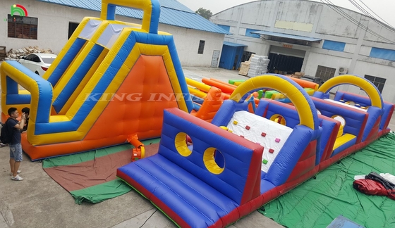 Extreme Insane Inflatable Obstacle Course Adult Extreme Inflatable Large Assault Obstacle Courses