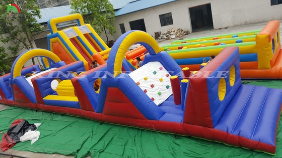 Extreme Insane Inflatable Obstacle Course Adult Extreme Inflatable Large Assault Obstacle Courses