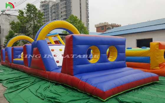 Extreme Insane Inflatable Obstacle Course Adult Extreme Inflatable Large Assault Obstacle Courses