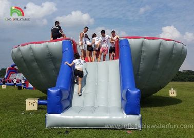 Funny Big Bowl Bungee Run Inflatable Sports Games Commercial / Rental Grade