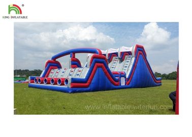 4 Lane Inflatable Sports Games / Military Boot Camp Obstacle Course