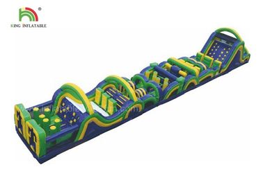 26m Long Challenge Adult Inflatable Obstacle Course, Inflatable Sports Games For Kids Adults