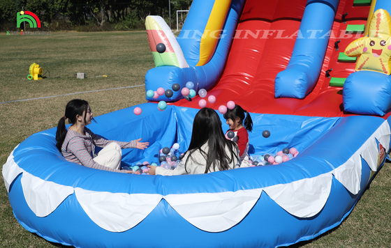 Waterslide Commercial PVC Inflatable Water Slide For Kid Inflatable Slide With Pool Wet Dry Slide Adult