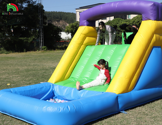Inflatable Bouncer Combo Obstacle Course Bounce Castle House With Slides Ball Pit Climbing Obstacle Blower