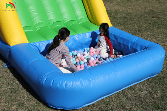 Inflatable Bouncer Combo Obstacle Course Bounce Castle House With Slides Ball Pit Climbing Obstacle Blower