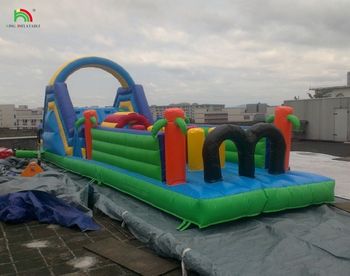 Inflatable Playground Giant PVC Children Outdoor Inflatable Obstacle Course