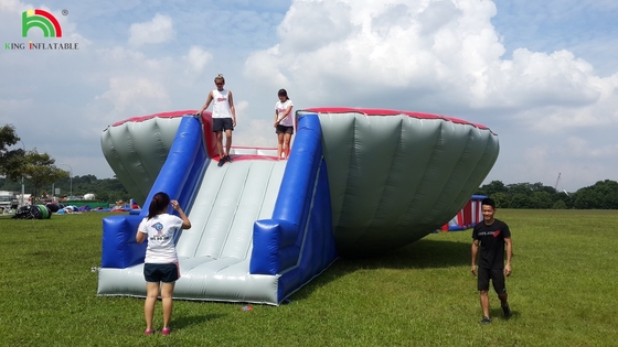 Large Inflatable Flushing Equipment Obstacle Course Inflatable Big Bowl Competitive Challenge