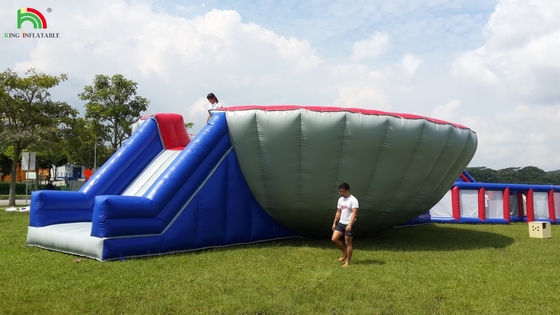 Large Inflatable Flushing Equipment Obstacle Course Inflatable Big Bowl Competitive Challenge