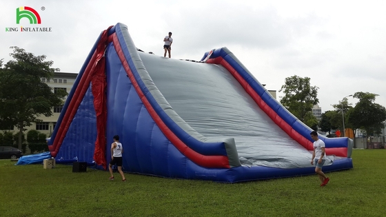 Safe And Anti Slip Inflatable Obstacle Course Combo Departure Staircase