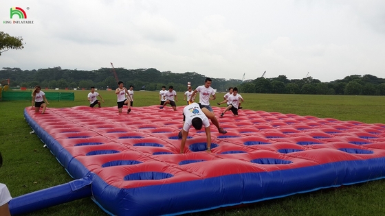 Competitive Challenge Inflatable Bounce Obstacle Course PVC Mattress Running Inflatable Course Equipment For Event