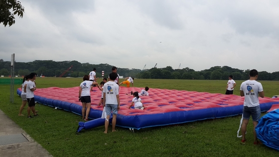 Competitive Challenge Inflatable Bounce Obstacle Course PVC Mattress Running Inflatable Course Equipment For Event