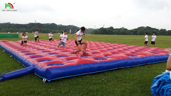 Competitive Challenge Inflatable Bounce Obstacle Course PVC Mattress Running Inflatable Course Equipment For Event