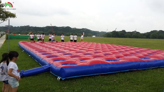 Competitive Challenge Inflatable Bounce Obstacle Course PVC Mattress Running Inflatable Course Equipment For Event