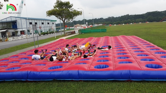 Competitive Challenge Inflatable Bounce Obstacle Course PVC Mattress Running Inflatable Course Equipment For Event