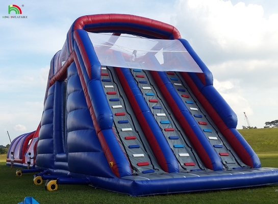 Commercial Outdoor Inflatable Obstacle Course Challenges Adult Inflatable Climb Bounce House Sports Games