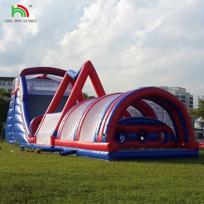 Commercial Outdoor Inflatable Obstacle Course Challenges Adult Inflatable Climb Bounce House Sports Games