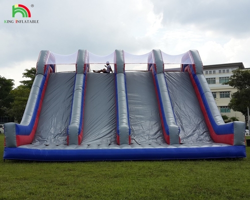 Customized Inflatable Climbing Wall Bouncy Castle Slide Obstacle Fun Sport Products Inflatable Land Obstacle Course