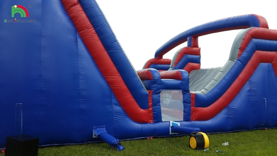 Customized Inflatable Climbing Wall Bouncy Castle Slide Obstacle Fun Sport Products Inflatable Land Obstacle Course